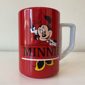 Disney Parks Walt Disney World Minnie Red Ceramic Coffee Mug 2025
